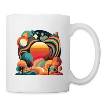RETRO - Tasse - Weiß - Rechts