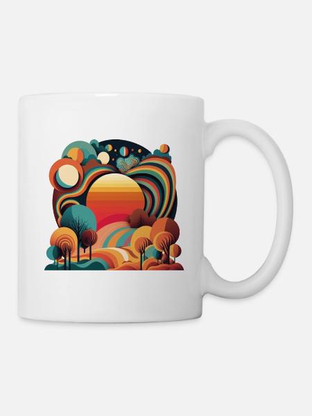 RETRO - Tasse - Weiß
