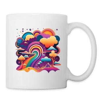 RETRO TRIPPY - Mug - white - Right