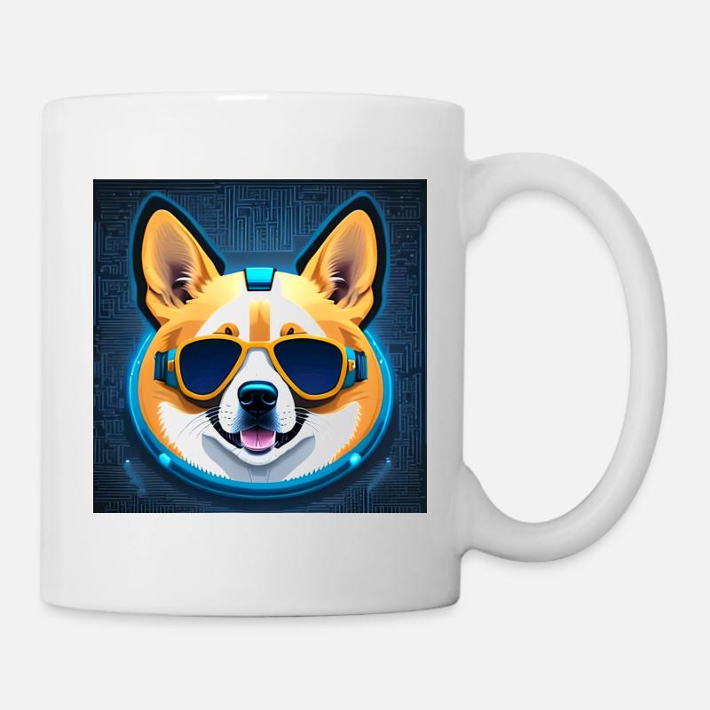 Cool Corgi - Mug blanc - blanc