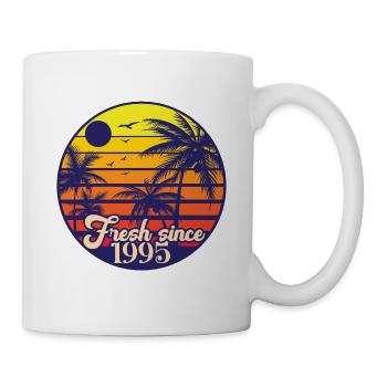 Millésime 1995 - Mug blanc - blanc - Droite