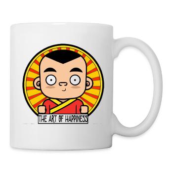 Happiness - Tasse - Weiß - Rechts