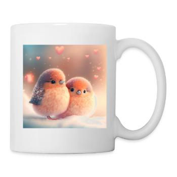 Vögle liebe - Mug - white - Right