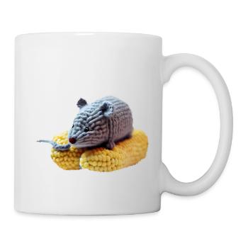 Mouse on corn - Mug - white - Right