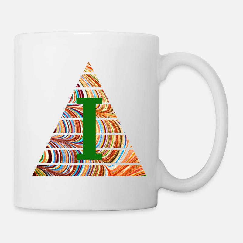 dreieck e 56 i - Tasse - Weiß
