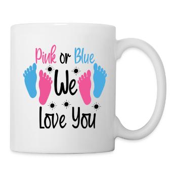 Schwangerschaft Baby Party Spruch - Tasse - Weiß - Rechts