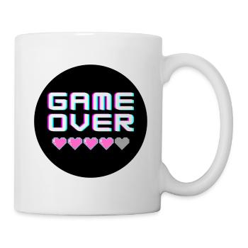 Game Over Geek - Mug blanc - blanc - Droite