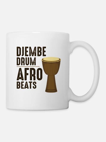 Djembespieler, Schlagzeuger, Musik, Schlagzeuger, Schlagzeuger - Tasse - Weiß