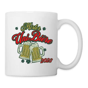 Mister Unibière 2023 - Mug blanc - blanc - Droite