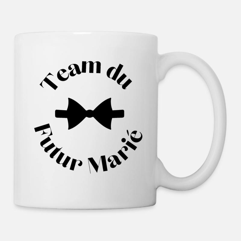 EVG Team Futur Marié. Enterrement vie célibataire - Mug blanc - blanc