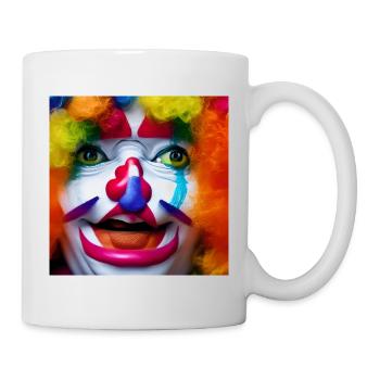 Clown Face - Mug - white - Right