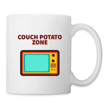 Larve - Mug blanc - blanc - Droite