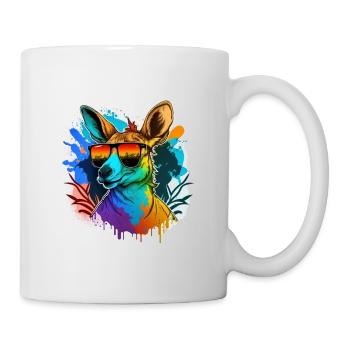 Chemise kangourou - Mug blanc - blanc - Droite