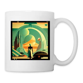 Horizonte der Zukunft - Tasse - Weiß - Rechts