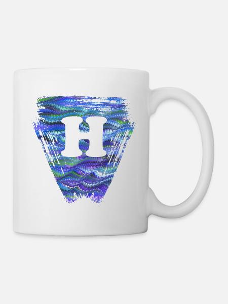 dreieck e 103 h - Tasse - Weiß