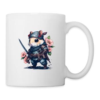The ninja hamster – incredible and unforgettable - Mug - white - Right