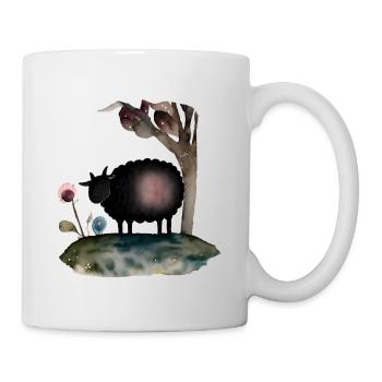 Black sheep - Mug - white - Right
