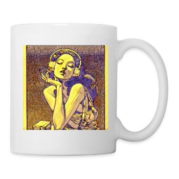 Fine crystal - Mug - white - Right