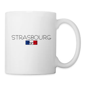 STRASBOURG FRANKREICH URLAUB SOMMER PARTY (b) - Tasse - Weiß - Rechts