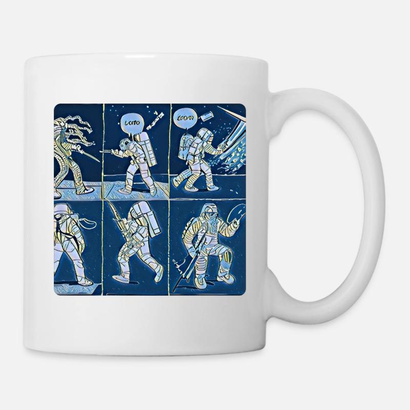 Men's Collection | Online Mode - Mug - white
