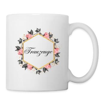 Trauzeuge - Tasse - Weiß - Rechts
