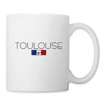 TOULOUSE FRANCE HOLIDAY SUMMER PARTY (b) - Mug - white - Right