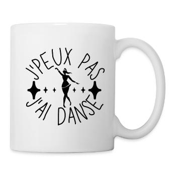 J Peux Pas J Ai Danse - Mug blanc - blanc - Droite