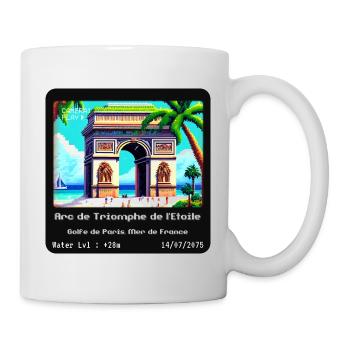 Arc de Triomphe de l'Étoile - Mug - white - Right