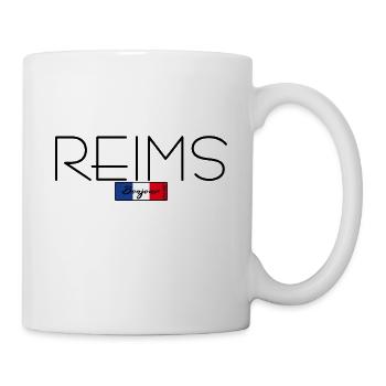 REIMS FRANKREICH URLAUB SOMMER PARTY (b) - Tasse - Weiß - Rechts