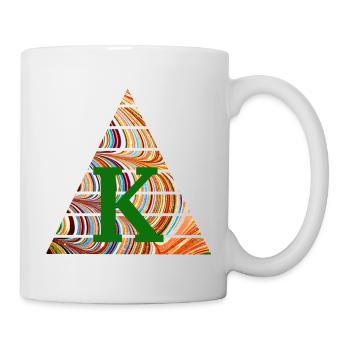 Triangle E 56 K - Mug blanc - blanc - Droite