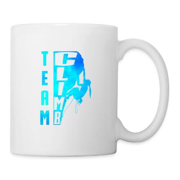 Mannschaftsbesteigung - Tasse - Weiß - Rechts