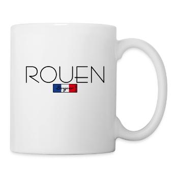 FÊTE D’ÉTÉ DE ROUEN FRANCE (b) - Mug blanc - blanc - Droite