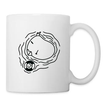 Anti-Zoo Five - Tasse - Weiß - Rechts