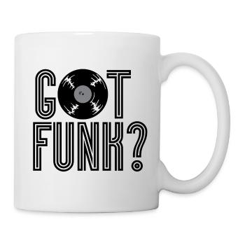 Got Funk Vinyl DJ Gift - Mug blanc - blanc - Droite