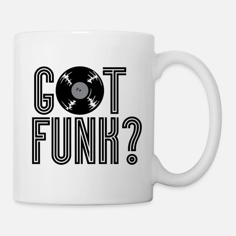Got Funk Vinyl DJ Gift - Mug - white