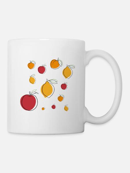 Fruits party ! - Mug blanc - blanc