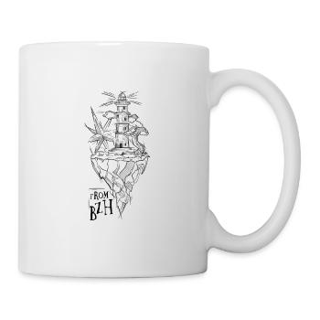 From BZH Breton from Brittany - Mug - white - Right