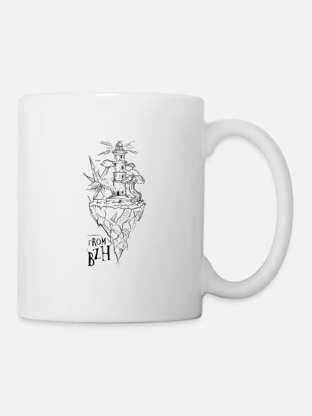 From BZH Breton de Bretagne - Mug blanc - blanc