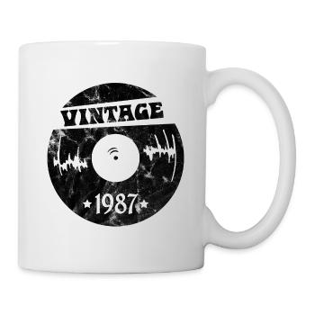 Millésime 1987 - Mug blanc - blanc - Droite