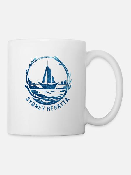 Sydney Regatta, Yacht, Maritime - Mug - white
