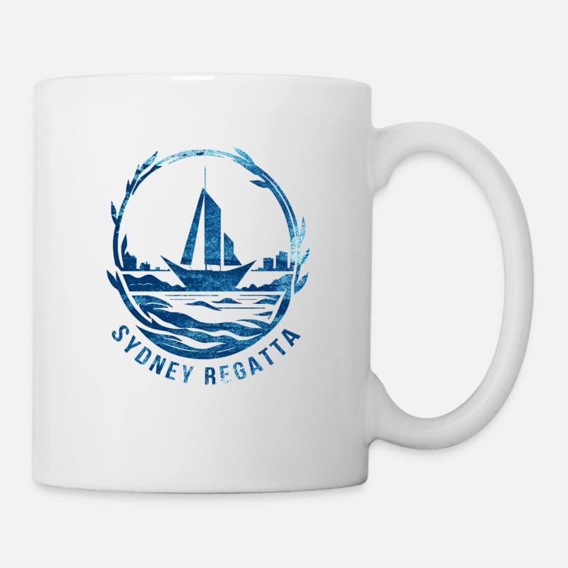Sydney Regatta, Yacht, Maritim - Tasse - Weiß