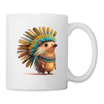 Bogusz der Igel - Tasse - Weiß - Rechts