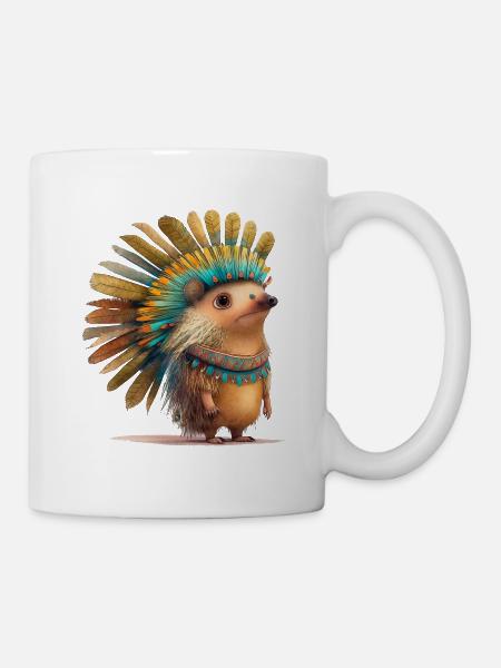 Bogusz the Hedgehog - Mug - white