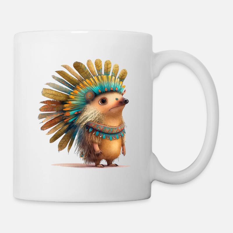 Bogusz der Igel - Tasse - Weiß