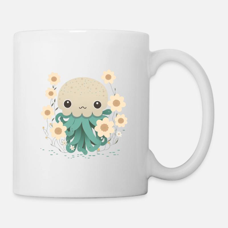 Liebevolle Tentakel 4 - Tasse - Weiß