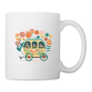 Die Märchen Kutsche 2 - Tasse - Weiß - Rechts