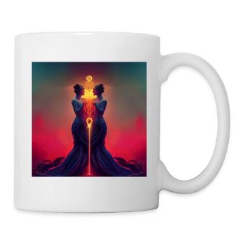 Gémeaux - Mug blanc - blanc - Droite