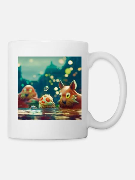 Animafun - Tasse - Weiß