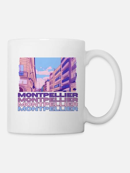 Montpellier - Mug - white