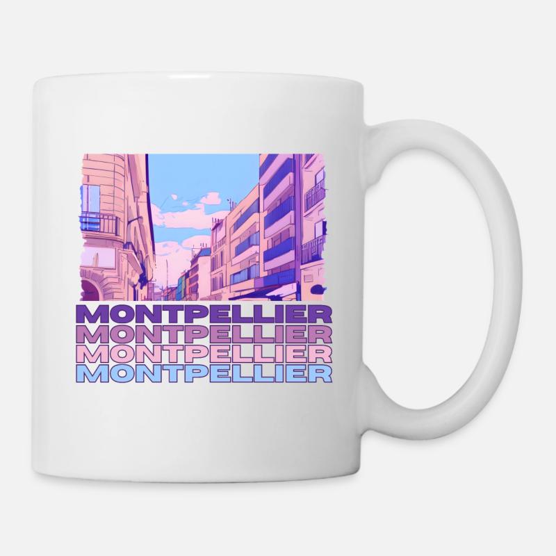 Montpellier - Mug - white